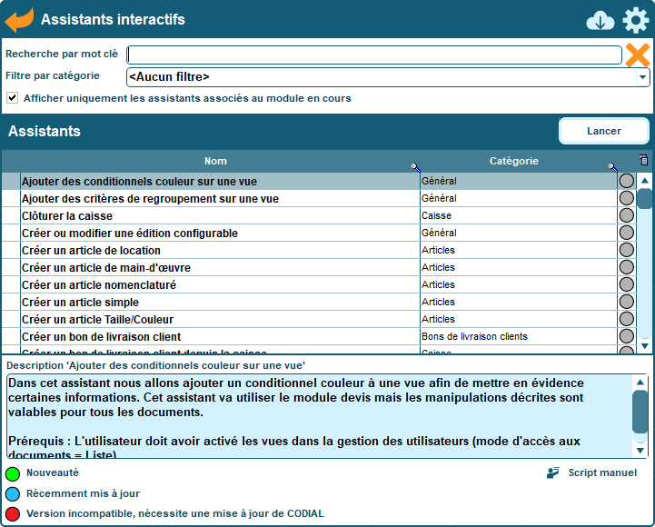 Les assistants interactifs Codial: une aide aux utilisateurs qui les guide pas à pas