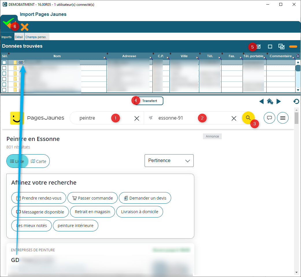 import prospect pages jaunes Mon Partenaire CODIAL